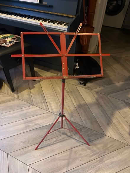Photo of free Red music stand (Headington OX3) #1