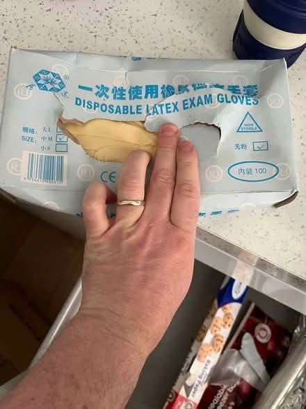 Photo of free Disposable latex gloves (Tooting SW17) #1