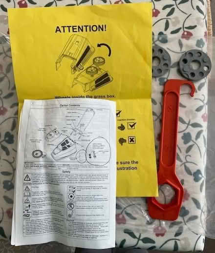 Photo of free Flymo spacers and spanner tool (Cumnor OX2) #1