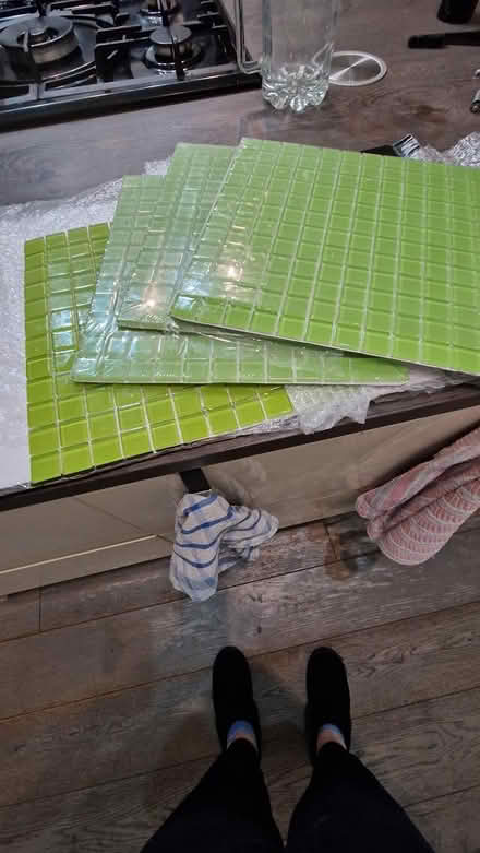 Photo of free Tiles mosaic (Horsham Station) #3