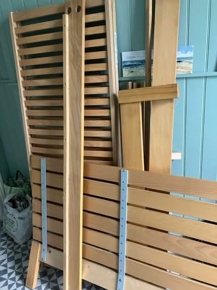 Photo of free bed frame/ wood for project (TN34) #1