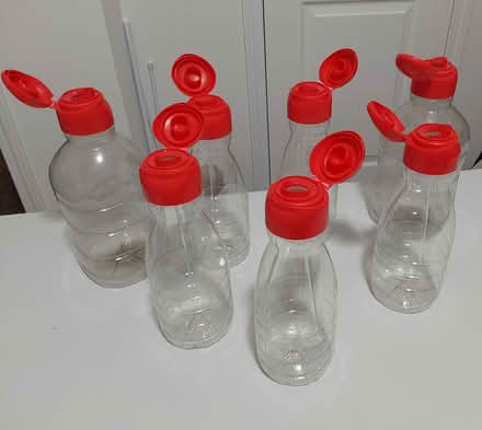 Photo of free Empty plastic creamer bottles (I94/Rawsonville Rd, Willis) #1