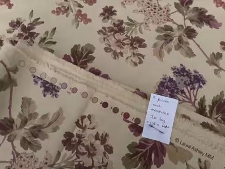 Photo of free Fabric pieces, curtain weight, each 1 - 2m (Loughborough LE11) #1