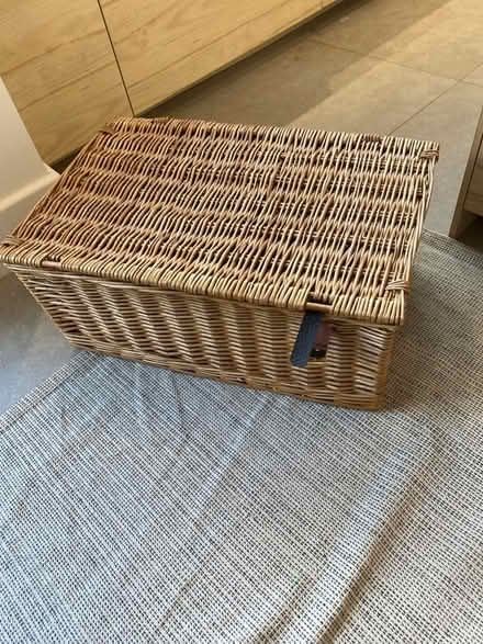 Photo of free Whicker basket / suitcase (West dulwich se21) #1