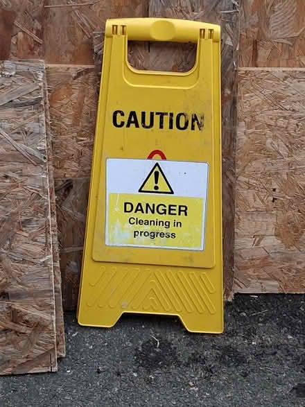 Photo of free Cleaning sign (Hastings TN34) #1