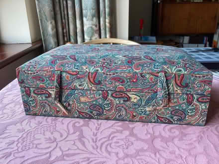 Photo of free Fabric covered box (Ditton Meadows CB5) #1
