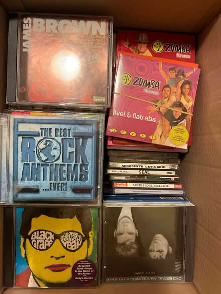 Photo of free Music CDS and some DVDs (Langstone) #1