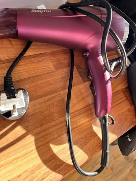 Photo of free Babyliss Hairdryer for spares or repair (Wadsley S6) #1