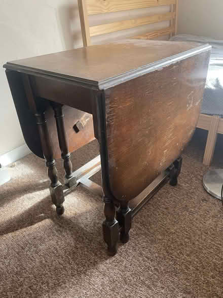 Photo of free Oak drop leaf table (Sandford-on-Thames OX4) #2