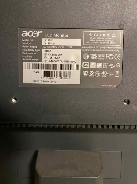 Photo of free Computer screen (St Albans drakes drive) #2