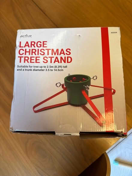 Photo of free Large Christmas tree stand (Edinburgh North EH5) #1