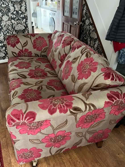Photo of free Floral Settee and Matching chair (Nottingham NG16 Giltbrook) #1