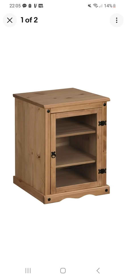 Photo of free Wooden Corona Unit with glass door (Basford NG7) #1