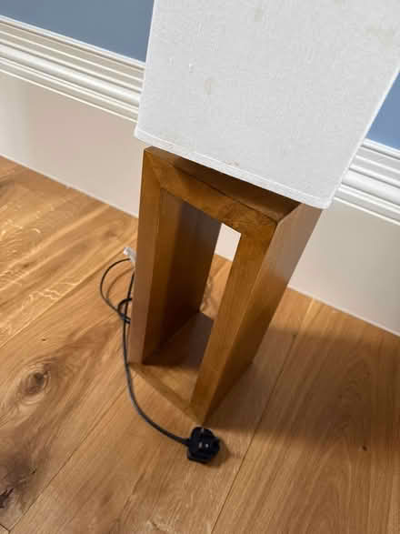 Photo of free John Lewis wood floor lamp (Pimlico, SW1) #1