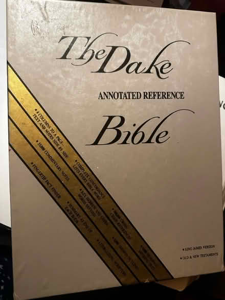 Photo of free Dake's Anointed Reference Bible (South Elgin) #1