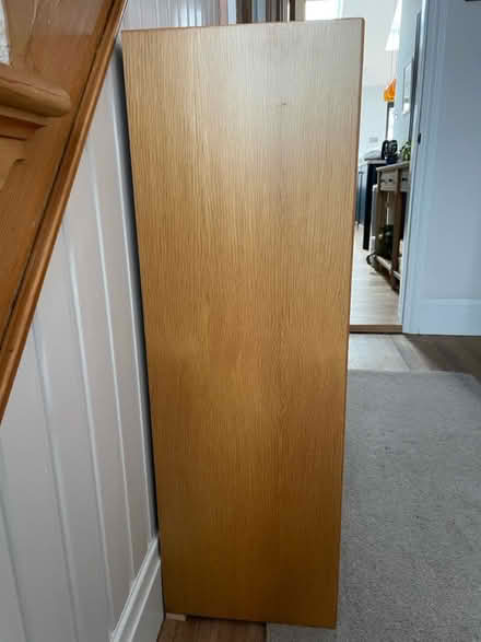 Photo of free Wooden bookcase (Beechwood NP19) #2