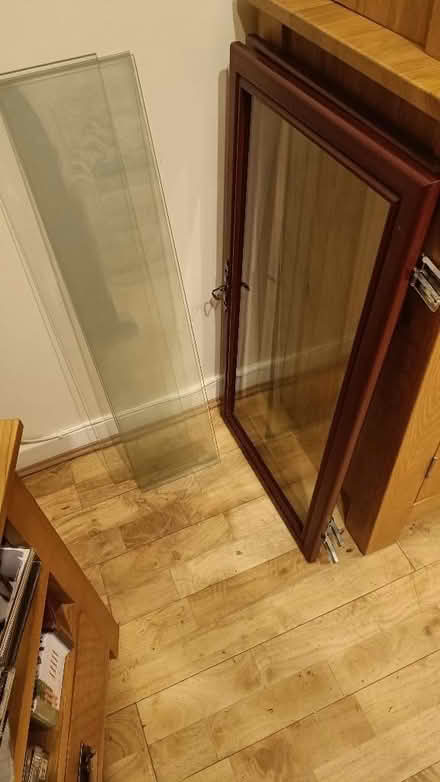 Photo of free Dismantled Glass cabinet (Woodside TF7) #1
