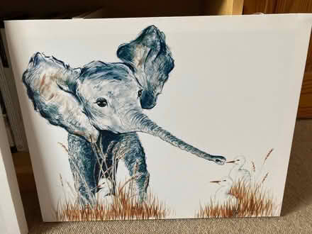 Photo of free Giraffe and elephant paintings (Stonehouse GL10) #2