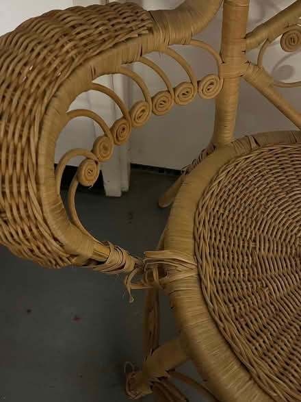 Photo of free Wicker chair (Coventry CV4) #3