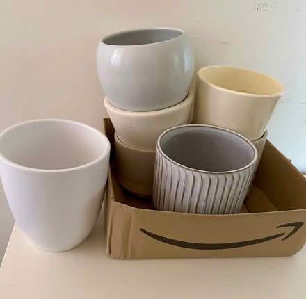 Photo of free Ceramic plant pot holders/jardinières (Henley-on-Thames RG9) #1