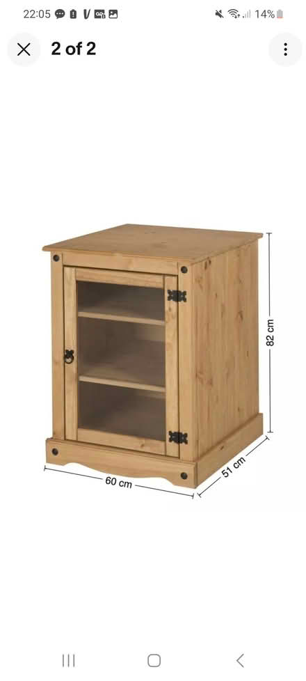 Photo of free Wooden Corona Unit with glass door (Basford NG7) #2