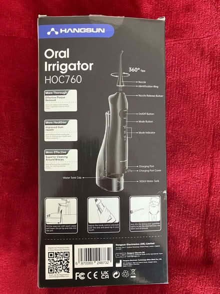 Photo of free Oral irrigator for cleaning teeth (Silverhill TN37) #3
