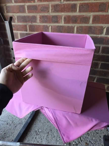 Photo of free Ikea fabric boxes x3 (Ascot SL5) #2