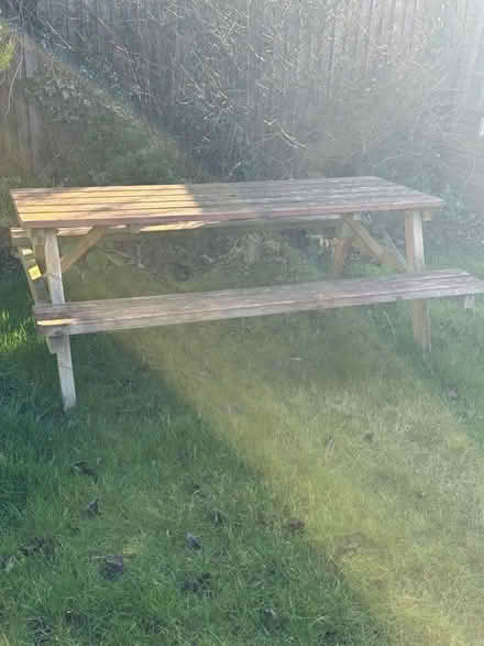 Photo of free Six seater Garden Benches (Werrington) #2