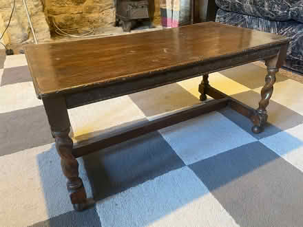 Photo of free Oak low table (Sandford-on-Thames OX4) #1