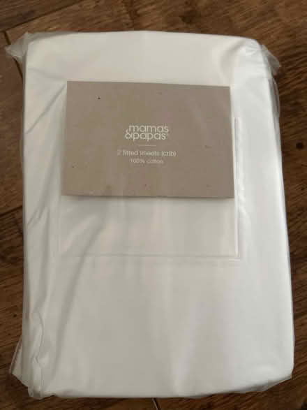 Photo of free Moses basket, crib and cot sheets (Billericay CM12) #2