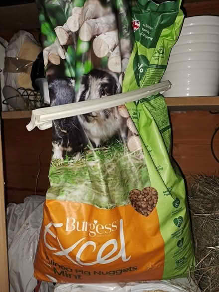 Photo of free Half a bag of Burgess Guinea Excel pellets (Burley LS4) #1