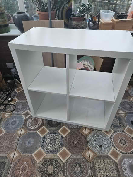 Photo of free White kallax unit 2x2 (castle bromwich B36) #1