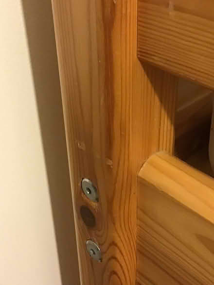 Photo of free Flexa child’s pine single bed (Northend) #3