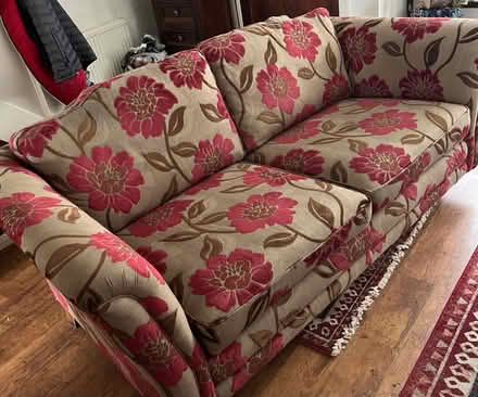 Photo of free Floral Settee and Matching chair (Nottingham NG16 Giltbrook) #2