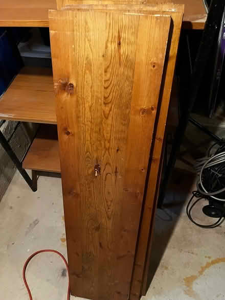Photo of free Pine planks for use as bookshelf (Graduate Hospital) #1