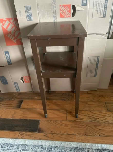 Photo of free Wood Plant Stand (Woodside & El Camino) #2