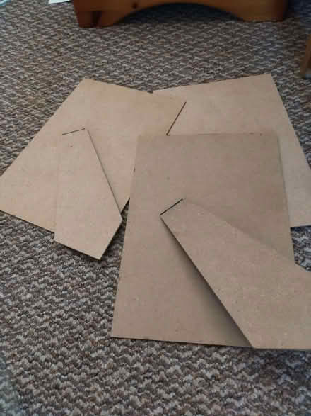 Photo of free A4, certificate size backing for frame x3 (Little Wenlock TF6) #1