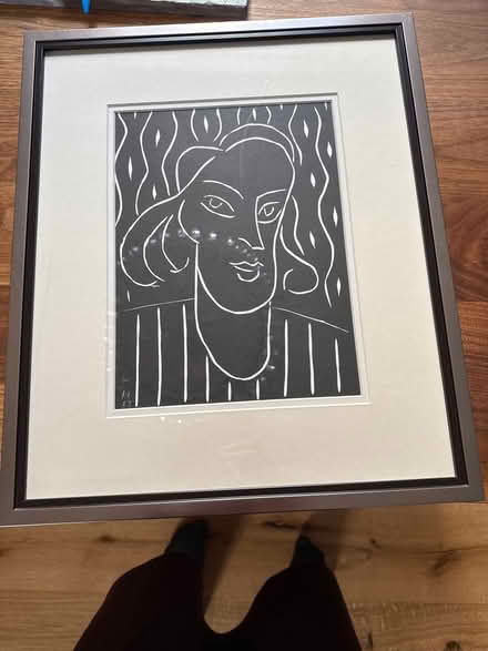 Photo of free Matisse original Lino cut (Pimlico, SW1) #1