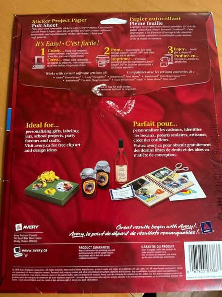 Photo of free Sticker paper for printer (Etobicoke South (Mimico)) #2