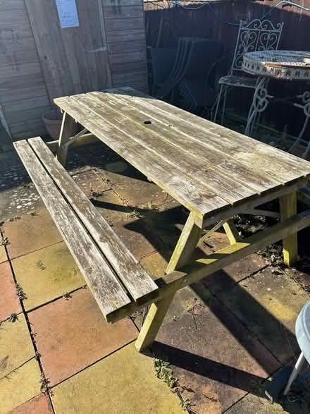 Photo of free Six seater Garden Benches (Werrington) #1