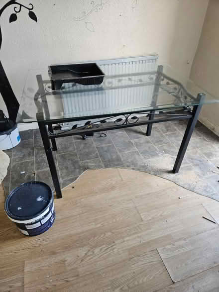 Photo of free Glass top dining table (S25) #1