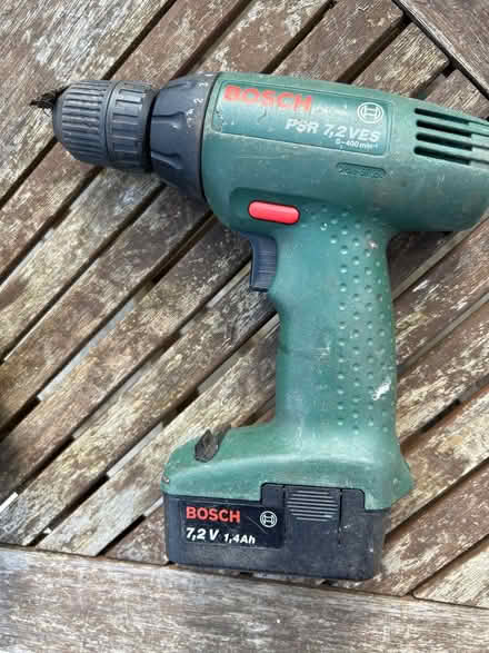 Photo of free Bosch PSR 7.2v cordless drill (Bierton Aylesbury) #3