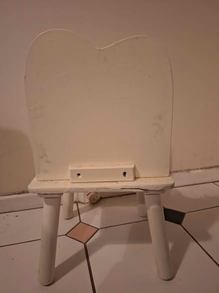 Photo of free Child's chair - white wood (Shinfield RG2) #3