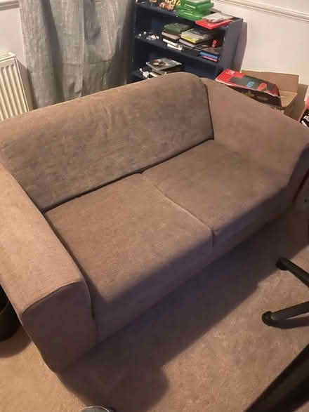 Photo of free Brown/beige sofa (Havant PO9) #1