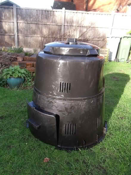 Photo of free Dalek-style Compost bin (Newark, off London Rd) #1