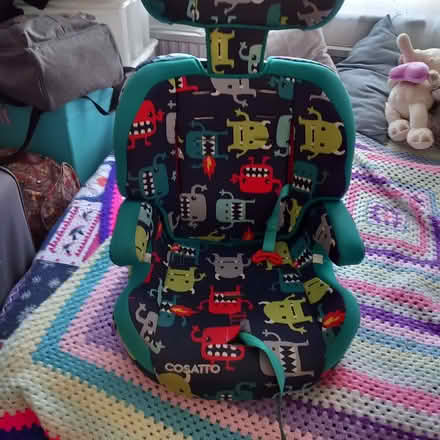 Photo of free Childs car seat monster design (Whitnash CV31) #1