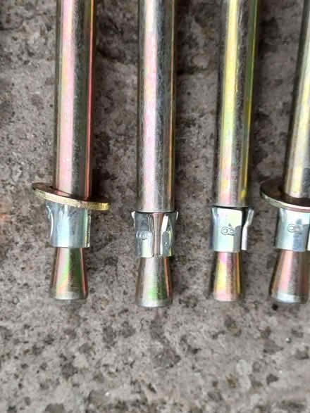 Photo of free Through Bolt Wedge Anchors x 8 (CT7) #3