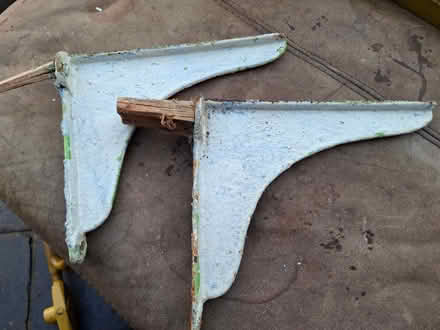 Photo of free Cast iron brackets (sink/cistern) (Lowdham NG14) #1