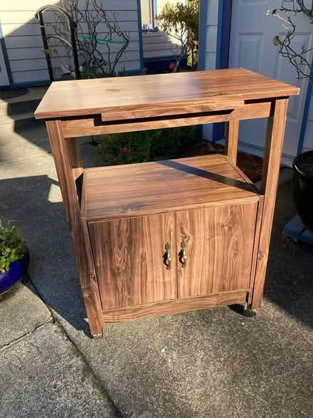Photo of free Microwave Cart (Myrtletown/Eureka) #1