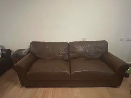 Photo of free Argos leather sofas (Kidlington) #1